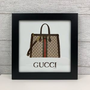 Fairchild Paris Gucci Framed Art